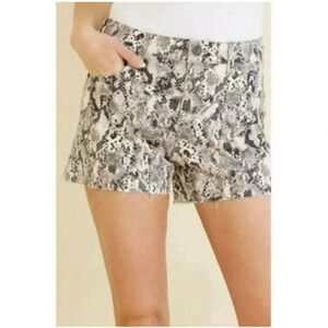 KUT FROM THE KLOTH Gidget Hi Rise Snake print short